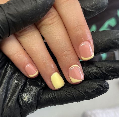 Biab Inspo Nails Square, Biab Nail French Tips, Biba Nails, French Manicure Biab Nails, Square Biab Nail Art, Nail Ideas, Pretty Nails, Nail Inspo, Gel Nails