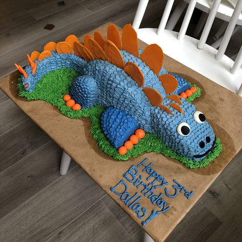 Two Year Old Dinosaur Birthday Cake, Dinosaur Birthday Cake, Dinosaur Birthday Cakes, Fourth Birthday, Bday Cake, Boy Birthday Cake, Cakes For Boys, Dinosaur Birthday, 3rd Birthday