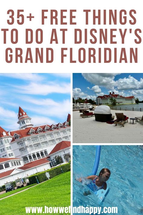 The Grand Floridian Resort, Resort Activities, Disney Activities, Grand Floridian Disney, Disney Secrets, Disney Hotels, Grand Floridian, Disney Resorts, Disney World Tips And Tricks