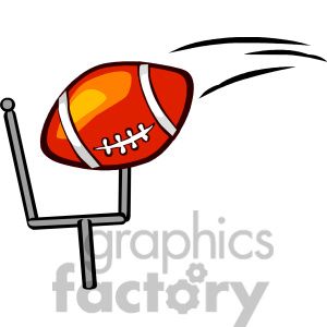 Football going through goal post fieldgoal Goal Posts Football, Football Goal Drawing, Football Outline Drawing, Football Helmet Clipart, Football High School, Football Clip Art, Rising Action, High School Activities, Field Goal