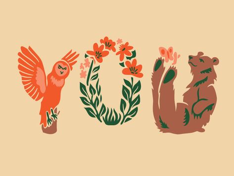 Woodland Creatures Card Woodland Font, Illustrative Branding, Woodland Illustration, Wallpaper Tablet, Lino Prints, Vintage Poster Art, Woodland Creatures, Childrens Illustrations, Cool Pets