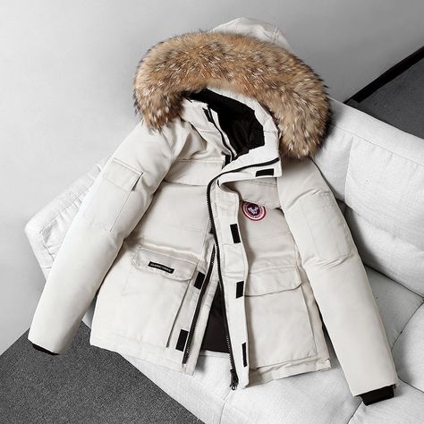 2022 Canada Ladies Duck Down Jackets Parka Winter Fur Hooded Coat Women Parka Coat Women's Expedition Parkas Jacket for Woman https://m.alibaba.com/product/1600696276744/2022-Canada-Ladies-Duck-Down-Jackets.html?__sceneInfo={"cacheTime":"1800000","type":"appDetailShare"} Mcmurdo Station, Fur Hooded Coat, Down Jacket Men, Ladies Jackets, Goose Clothes, Winter Coat Women, Coats Fashion, Fur Hood Coat, Winter Fashion Coats