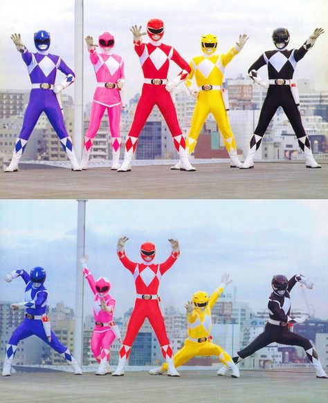 Picture References, Blue Ranger, Group Photo Poses, Rita Repulsa, Group Picture Poses, Power Rangers Fan Art, Red Ranger, Boom Studios, Go Go Power Rangers