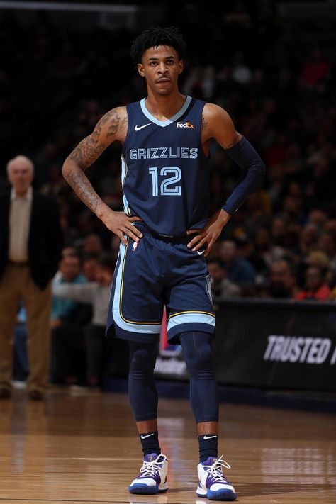 Grizzlies vs. Spurs photos 12.23.19 | Memphis Grizzlies Nba Ja Morant, Ja Morant Jersey, Ja Morant Style, Memphis Basketball, Vancouver Grizzlies, Basketball Players Nba, Cool Nike Wallpapers, Nba Pictures, Basketball Star