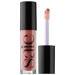 Saie Glossybounce High-Shine Hydrating Lip Gloss Oil - Dip (Dusty Rose) Saie Lip Gloss, Lip Gloss Oil, Lip Gloss Shades, Makeup Wishlist, Hydrating Lip Gloss, Dusty Rose, Christmas List, Sephora, Lip Gloss