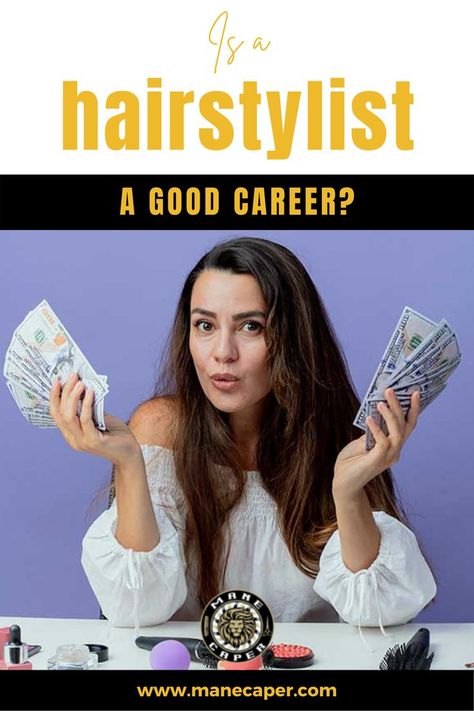 Being a hairstylist is indeed a good career! Everything, starting from the salary, tips, commissions to meeting new people and making connections are nothing beneficial for your life. Of course, it depends greatly on how skilled you are at the job. But that is something that you can develop with time and effort. #hairstylist #hair #hairstyle #haircolor #modernsalon #hairdresser #hairtransformation #americansalon #hairsalon #hairtrends #hairfashion #barbers #barbering