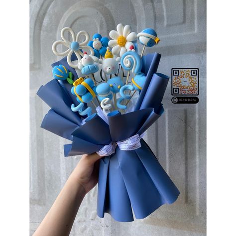 Clay Bouquet, Foam Clay, Luxury Flower Bouquets, Floral Cards Design, Birthday Card Drawing, Diy Air Dry Clay, Tanah Liat, Gift Drawing, Clay Diy Projects