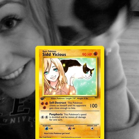 Artist Creates Custom Pokémon Cards Of Pets (56 Pics) Custom Pokemon Cards, Game Of Thrones Cards, Kartu Pokemon, Custom Pokemon, Cute Pokemon Pictures, Trading Card Game, Pokemon Trading Card Game, Pokemon Trading Card, Gandalf