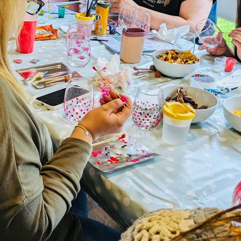 ✨ Activity Highlight ✨ Do you fancy painting a pair of wine glasses with your besties? We’ll come to your accommodation with everything needed for this gorgeous glass painting workshop where you can all unleash your inner artist! Perfect for hen parties and birthdays- you can all paint a carafe for the VIP to take home as well 😍 Find out everything you need to know over on our website (link in our bio) or pop us a message today! #thecraftyhen #craftworkshop #henparty #teambuilding #crafty... Fancy Painting, Crafts Workshop, Painting Workshop, Hen Do, Gorgeous Glass, Website Link, Hen Party, Glass Painting, Hen