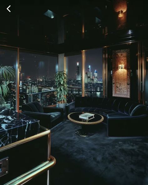 Luxury 80s Interior, 90s Penthouse, 1980 Interior Design, 80s Luxury Interior, 80s Home Aesthetic, 80s Penthouse, 80s House Interior, Penthouse Decor, 80’s Decor