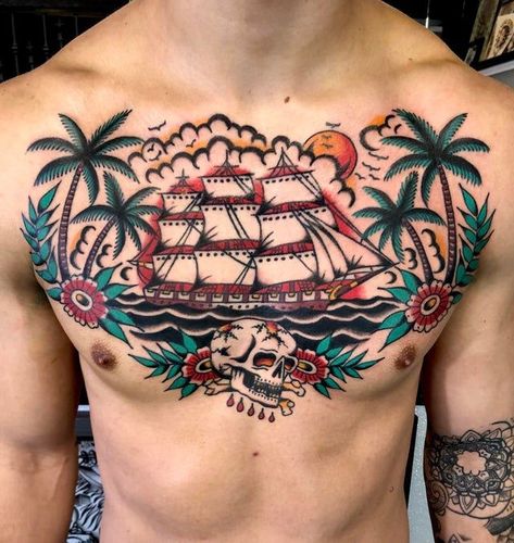 #traditionalamericantattoos, #traditionalnativeamericantattoos, #smallnativeamericantattoos, #nativeamericantribaltattoos, #nativeamericantattoossymbols, #nativeamericantattoosmeanings, #nativeamericantattooshistory, #nativeamericantattoosforfemales, #3dnativeamericantattoos, Marine Tattoos, Anker Tattoo Design, Rose Tattoo Black, Traditional Back Tattoo, Traditional Ship Tattoo, Traditional Chest Tattoo, Navy Tattoos, Tato Tradisional, Sailor Tattoos