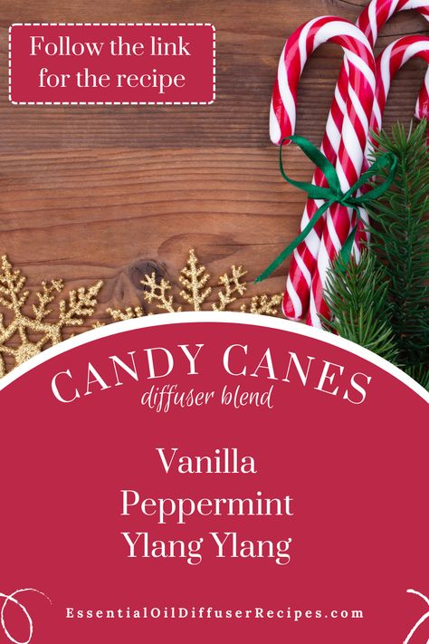 Candy Cane Essential Oil Recipe, Candy Cane Diffuser Blend, Essential Oil Combos, Diffuser Scents, Diy Essential Oil Diffuser, Fragrance Blends, Doterra Essential Oils Recipes, Essential Oil Diffuser Blends Recipes, Clean Cleaning