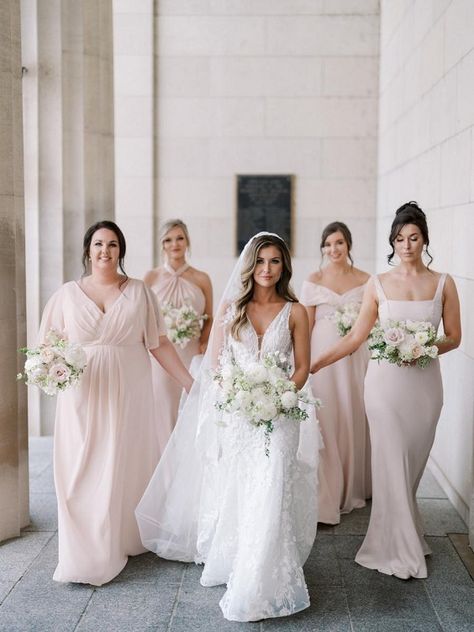 Shop ColsBM bridesmaid dresses by colors at Colorsbridesmaid.com, bridesmaid dresses in 150+ colors of champagne, burgundy, gold, purple, black etc. large color swatches for your choice. Pastel Yellow Bridesmaid Dresses, Greenery Reception, Royal Purple Bridesmaid Dress, Pale Pink Bridesmaids, Pale Pink Bridesmaid Dresses, Ice Blue Bridesmaid Dress, Light Pink Bridesmaids, Pale Pink Weddings, Dusty Pink Bridesmaid Dresses