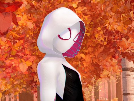 'Spider-Man: Into the Spider-Verse' Gives Spider-Gwen Her Movie Debut Spiderman Gwen Stacy, Spider Gwen Art, Gwen Spiderman, Spiderman And Spider Gwen, Marvel Spider Gwen, Full Mon, Spider Man Into The Spider Verse, Into The Spider Verse, Spiderman Spider