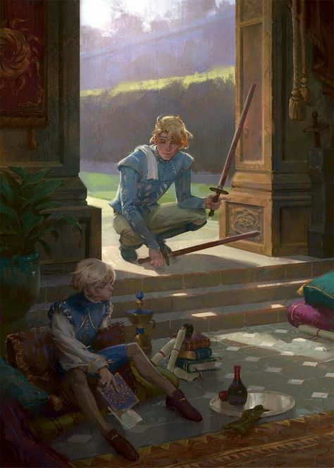 Captive Prince, Fantasy Mermaid, Younger Brother, Hur Man Målar, Wow Art, High Fantasy, Arte Fantasy, Hayao Miyazaki, 판타지 아트