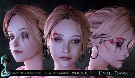 Homeless Clothes, Samantha Giddings, Thanks For Supporting Me, Zombie Face, Makeup Cc, Unusual Clothes, Sims 4 Cc Skin, Until Dawn, Sims 4 Characters