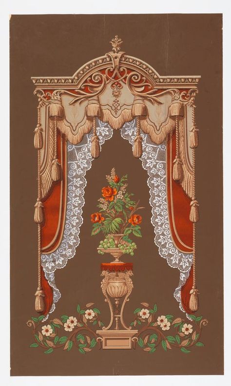 Pin on Motif Lacy Curtains, Victorian Curtains, Arabesque Design, Foto Transfer, Red Rose Bouquet, Wall Painting Decor, Textile Pattern Design, Arte Sketchbook, Curtain Designs