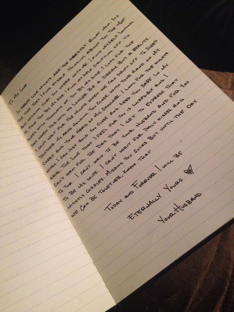 Two years ago I started keeping a journal filled with letters written to a wife I had yet to meet. Some long, others short. All expressing my emotion, frustration, hurt, whatever it was that I was feeling at that time. Letting her know about me. Who I was at the time the letter was written. The man I was striving to be. The love I was beginning to feel for a woman I have yet to meet. I plan on giving her this journal on our wedding day. Something to let her know i loved her long before we met. Love Letters To My Future Wife, Letter To My Husband On Our Wedding Day, Ideas Casamiento, Letters To My Husband, To My Future Wife, Vision Book, Know About Me, Future Love, Keeping A Journal