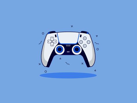 PlayStation 5 by Mad About Graphics Ps5 Controller Wallpaper, Playstation Logo Art, Gamer Asethic, Playstation 5 Wallpaper, Ps5 Wallpaper, Playstation Logo, Game Image, Games Wallpaper, Game Wallpaper Iphone