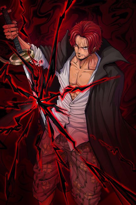 Haki One Piece, Red Hair Shanks, Anime Trap, Doflamingo Wallpaper, Whats Wallpaper, Akali League Of Legends, رورونوا زورو, Karakter Marvel, Anime Show