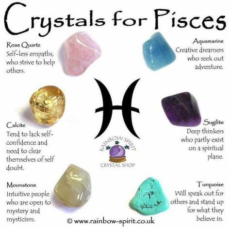 Crystals for Pisces Moon Zoadic Signs, Crystals For Pisces, Witchcraft Notes, Zodia Pești, Holistic Therapy, Spiritual Vibes, Reading Cards, Pisces Girl, Magia Das Ervas