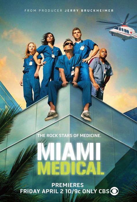 Miami Medical - Poster Medical Tv Shows, Jeremy Northam, Medical Poster, Medical Series, Emergency Doctor, Listen To Reading, Series Wallpaper, Medical Posters, Tv Doctors