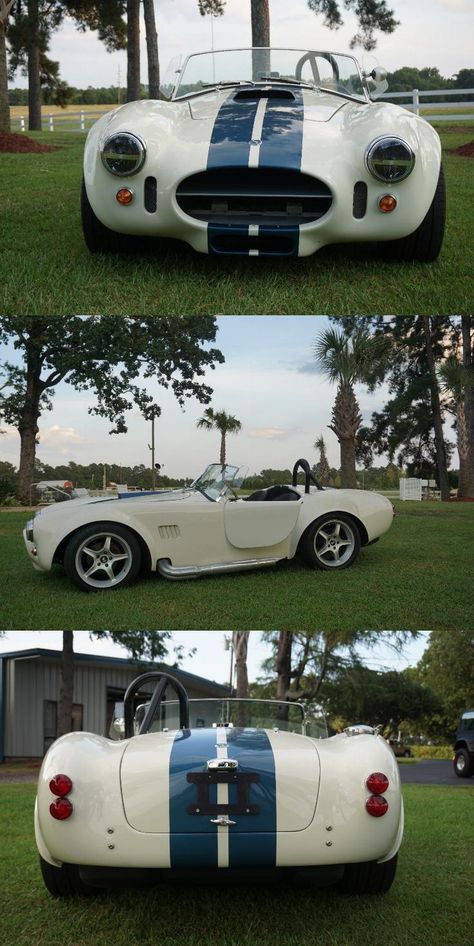 new seats 1965 AC Cobra Replica Cobra Replica, Replica Cars, Ac Cobra, V8 Engine, Manual Transmission, Buses, Cars For Sale, Jeep, Sports Car