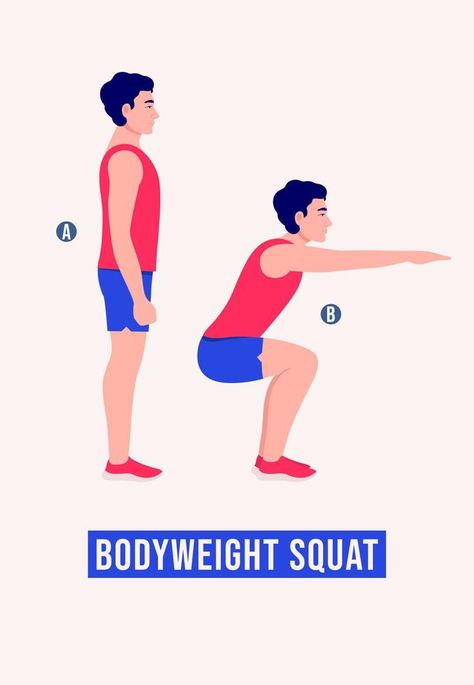 Squat Exercise, Exercise Men, Aerobic Exercises, Men Workout, Squat Workout, Cityscape Photos, Aerobic Exercise, Workout Fitness, Body Weight