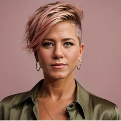 Short Hair Side Shave, Hair Side Shave, Unique Hair Cuts, Side Shave, Shaved Hair Women, Pixie Haircut Styles, Short Shaved Hairstyles, Short Shag Hairstyles, Short Hair Lengths