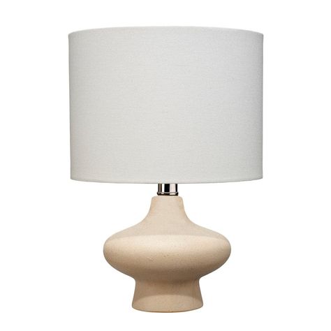 Cream table lamps