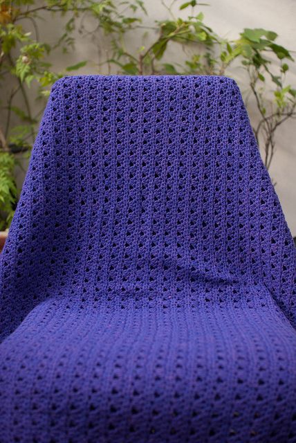 Purple crocheted blanket Purple Afghan, Crochet Blanket Throw, Granny Square Quilt, Purple Crochet, Crocheted Blanket, Crochet Afgans, Crochet Goodies, Afghan Patterns, Tatting Patterns