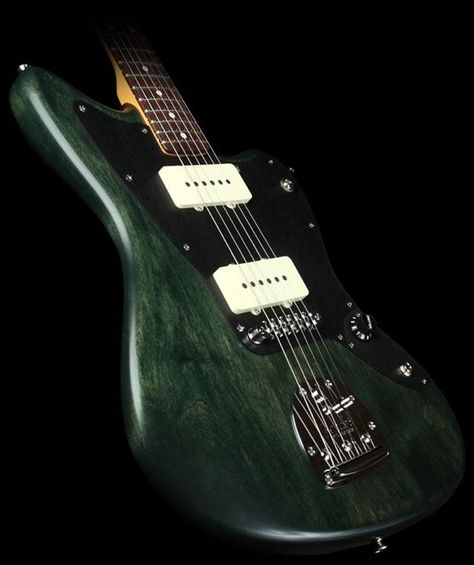 Green Electric Guitar, Thurston Moore, Pedals Guitar, Green Guitar, Strat Guitar, Fender Jazzmaster, Taylor Guitars, Diy Guitar, Guitar Ideas