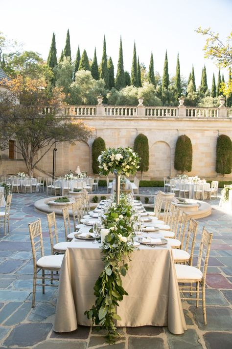 Mansion Wedding Venues California, European Wedding Venues California, Italian Inspired Wedding Venues California, Outdoor Mansion Wedding, Mansion Wedding Ideas, Tuscany Inspired Wedding, Greystone Mansion Wedding, European Inspired Wedding, Mansion Party