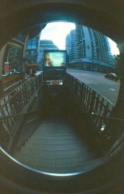 City Fisheye, Zumiez Aesthetic, Fisheye Landscape, Ascension Aesthetic, Grungy Wallpapers, Controller Aesthetic, Fish Eye Photography, Fish Lens, Underground Passage