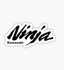 Kawasaki Ninja Sticker Kawasaki Ninja Logo, Ninja Cupcakes, White 2115, Moto Ninja, Full Moon Pictures, Ninja Stickers, Ninja Logo, Kawasaki Ninja 650, Kawasaki Zx10r