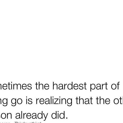 Thirdeyethirst on Instagram: "Accepting the truth of the matter can be one of the toughest things to do when it comes to letting go; it's acknowledging that the other person no longer has any feelings for you or any desire to stay in your life. It's understanding that the relationship has come to its end and that the only thing that remains is to move on and find a new path for yourself. It can be emotionally draining and hard to accept, but it's essential to take that first step towards closure End Of Relationship, Emotionally Drained, Ending A Relationship, Hard Part, Move On, First Step, The Truth, Letting Go, Things To Do