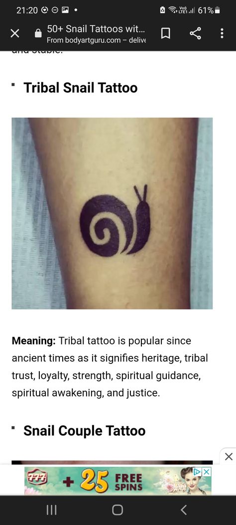 Snail Tattoo, Spiritual Guidance, Couple Tattoos, Tattoos With Meaning, Spiritual Awakening, Jesus Fish Tattoo, Tattoos, Quick Saves