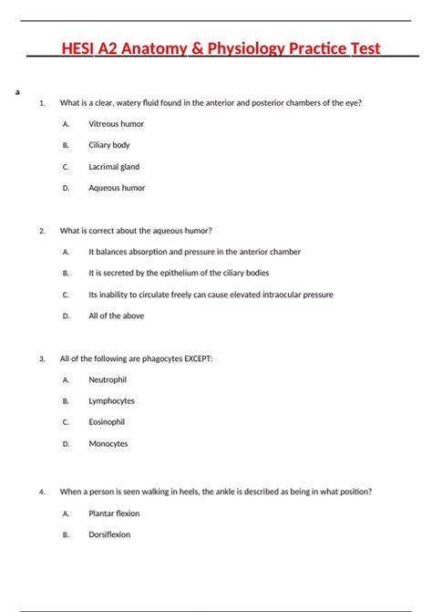 hesi-a2-anatomy-en-physiology-practice-test Hesi A2 Study Cheat Sheets Anatomy, Hesi A2 Study Cheat Sheets Math, Hesi A2 Study Cheat Sheets, Hesi A2 Study Guide, Anatomy And Physiology Notes, Hesi Exam, Physiology Notes, Hesi A2, Nursing Goals