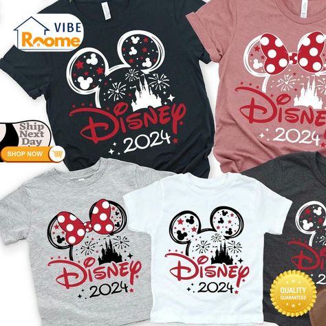 Disney 2024 Christmas Shirts, Personalized Disney Family Christmas Shirt, Custom Disney Family Matching T-Shirt, Disneyland Christmas Roomvibe.  custom disney shirt,  Disneyworld shirt,  Disney Christmas tee,  disney tshirt, Disney 2024 Chrismas,  Mickey and Minnie,  Matching Shirt,  Family Matching,  Disneyland Shirt,  mickey ears tee,  Family disney shirt,  family disneyworld,  Family Christmas ...