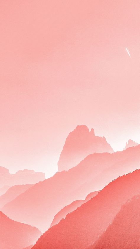 Coral Colour Palette, Horizon Sunset, Wallpaper Samsung Galaxy, Sunset Mountains, Coral Wallpaper, Pink Mountains, Wallpaper Samsung, Peach Aesthetic, Oneplus 5