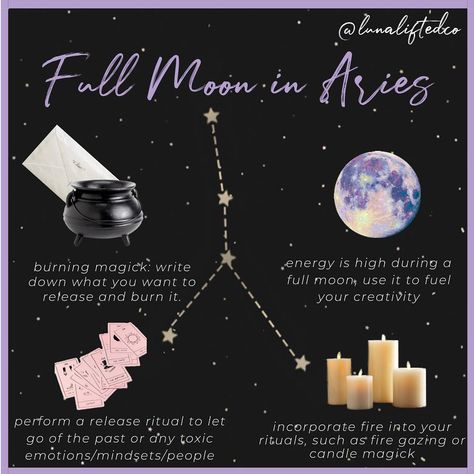 LUNA LIFTED on Instagram: “♈️ Happy Full Moon in Aries! ♈️ ⠀ Don't forget to schedule some time to honor yourself and your emotions today.  Full Moons are all about…” Moon In Aries Aesthetic, Full Moon In Aries 2024, Moon Hunters, Full Moon Spells, Full Moon In Aries, Aries Aesthetic, Moon Spells, Libra Season, Happy October