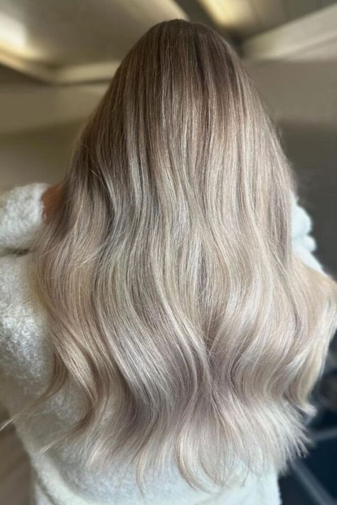 Soft beige blonde is a bright and beautiful blend that is low-maintenance. It is a neutral-leaning shade that will add a soft dimension to your hair and a smooth, creamy touch.//photocredit: @hairbysvaaland Cool And Warm Tones, Beige Blonde Hair Color, Beige Blonde Hair, Blonde Shades, Blonde Moments, Blonde Hair Color Ideas, Beige Blonde, Hair Flip, Shades Of Blonde