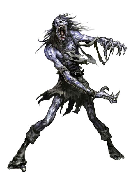 Zombie - Pathfinder PFRPG DND D&D d20 fantasy Zombie Pose, Fantasy Undead, Monsters Rpg, Zombicide Black Plague, Zombie Drawings, Zombie Cartoon, Arte Zombie, Rpg Monsters, Dnd Monster