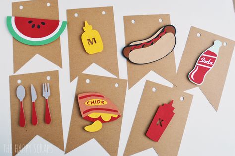 Hot Dog Decorations, Hot Dog Themed Birthday Party, Hot Dog Craft, Puppy Birthday Party Theme, Fun Night With Friends, Food Truck Party, Hot Dog Party, Bbq Festival, Hot Dog Bar