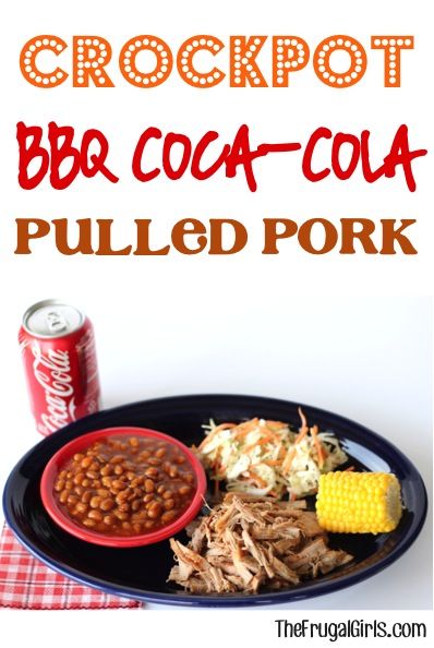 Crockpot BBQ Coca-Cola Pulled Pork Recipe! ~ from TheFrugalGirls.com ~ this easy barbecue Slow Cooker dinner will hit the spot! #slowcooker #recipes #thefrugalgirls Coke Pulled Pork, Coke Party, Crockpot Barbecue, Pulled Pork Crock, Graduation Bbq, Easy Potluck, Pulled Pork Recipe, Crockpot Pulled Pork, Frugal Girls