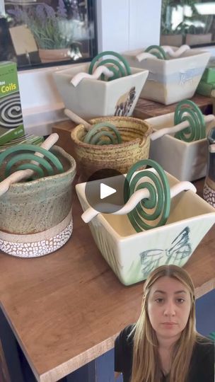 Mosquito Coil Holder, Mosquito Coil, Say Goodbye, Outdoor Spaces, Bugs, Festival, Ceramics, Home Decor, Home Décor