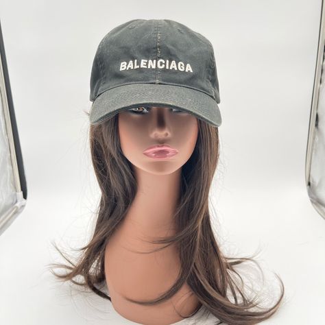 New Balenciaga Baseball Cap Hat Distressed Black - Free Gift With Purchase Distressed Adjustable Velcro Questions? Please Leave A Comment Below. #Distressed #Washed #Hat #Baseballcap Balenciaga Cap, Balenciaga Hat, Paris Hat, Black Balenciaga, Balenciaga Logo, Balenciaga Black, Gift With Purchase, White Hat, Knit Cap