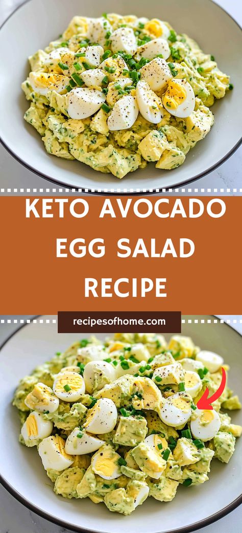 Copy of 10 Best Selling Food Blog Pinterest Pin Templates 2024 11 05T170928.502 Keto Salad No Lettuce, Egg Recipes Healthy Low Carb, Keto Avocado Egg Salad, Egg Avocado Salad Recipe, Keto Stuffed Avocado Recipes, Keto Hard Boiled Egg Recipes, Egg Recipes Low Carb, Boiled Eggs Recipes Healthy, Keto Egglife Recipes