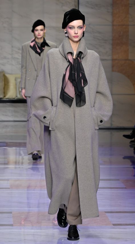 Giorgio Armani Fall 2023 Style 2023, Its Cold Outside, Fall 2023, It's Cold, Giorgio Armani, Alpaca, Women's Fashion