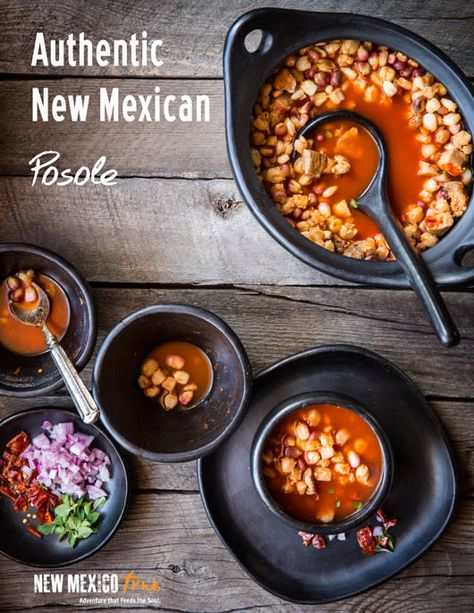 New Mexican Recipes | Posole | New Mexico True Mexican Posole, Posole Recipe, Mexican Stew, Mexico Tourism, Rotel Tomatoes, Mexico Food, New Mexican, Mexican Recipes, Mushroom Soup